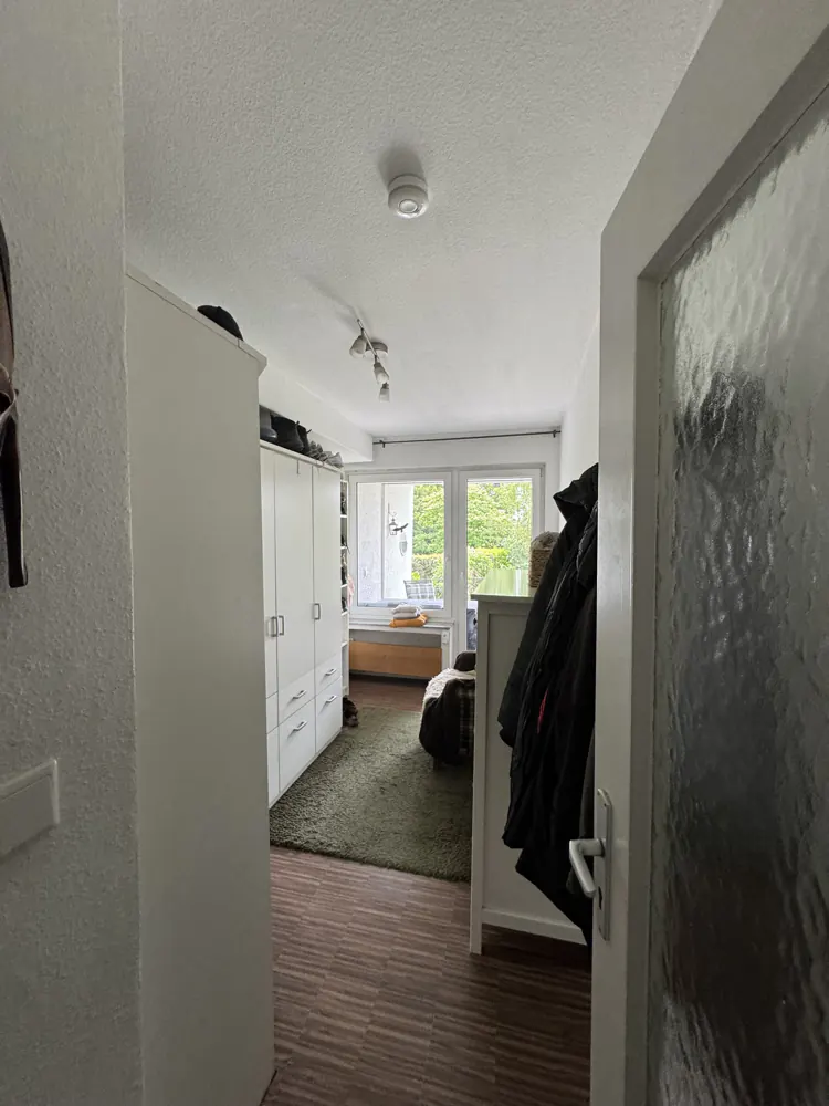 Gästezimmer der Beispielwohnung in Kaarst