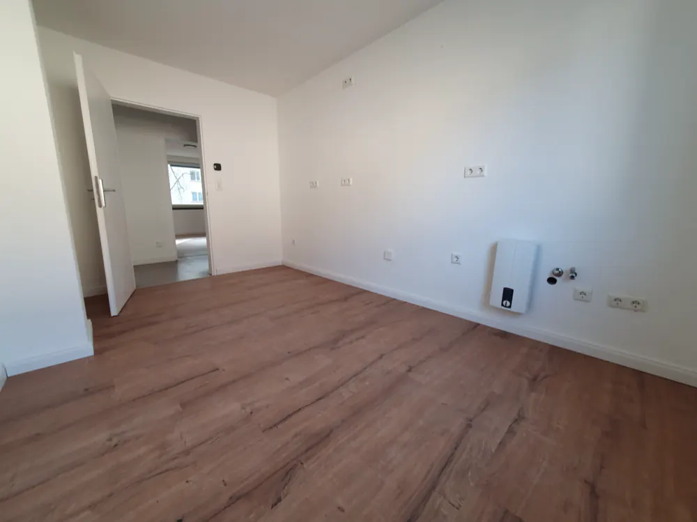 Küche der Beispielwohnung in Kassel