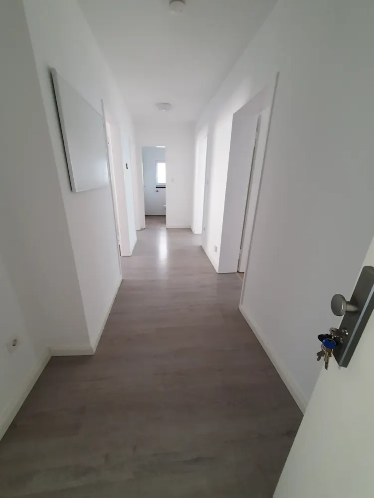 Flur der Beispielwohnung in Kassel
